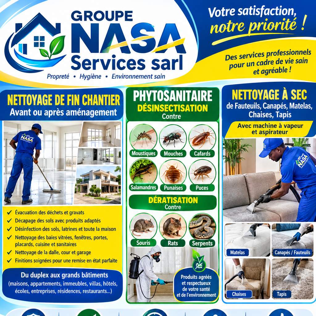 Logo Groupe NASA Services sarl 